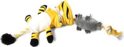 85069 Игрушка для собак Тигр с кабаном на веревке 53см, серия CATCH & FETCH – фото 2