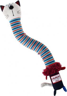 Игрушка Crunchy Transforming Neck кот с пищалкой для собак (75413) – фото 1