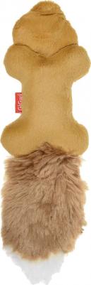 Игрушка для собак "Белка" с двумя пищалками, 24 см – фото 11