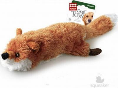 Игрушка для собаки Лиса с большой пищалкой 75016 – фото 1