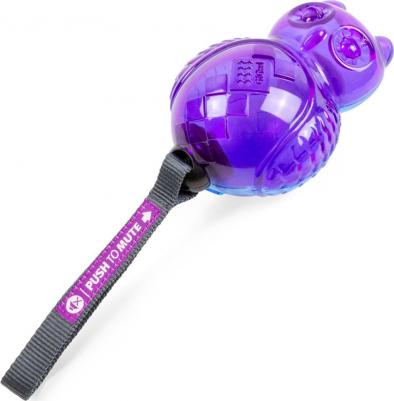 Игрушка для средних и крупных собак "Сова", с отключаемой пищалкой, 15,5x10x9 см – фото 4