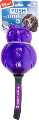 Игрушка для средних и крупных собак "Сова", с отключаемой пищалкой, 15,5x10x9 см – фото 8