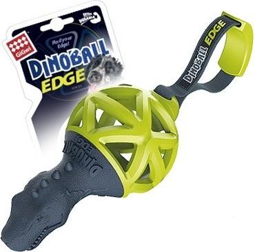 Игрушка Push to Mute Dinoball Squeak динозавр с отключаемой пищалкой для собак 4627077754603 – фото 4