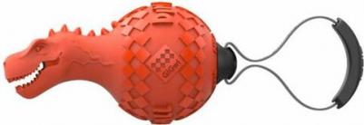 Игрушка Push to Mute Dinoball Squeak динозавр с отключаемой пищалкой для собак 4627077754740