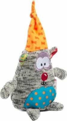 Мягкая игрушка для собак Медведь с пищалкой, длина 15,5 см – фото 3