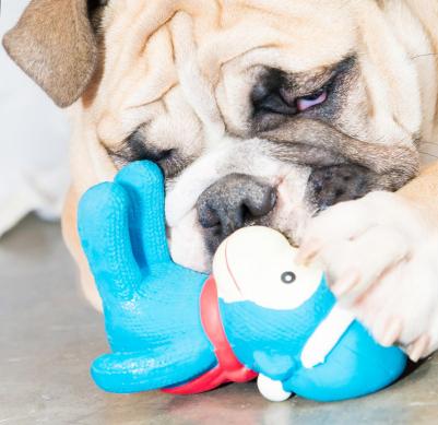 Игрушка для собак обезьянка со сладким ароматом ванили, латексная, для мелких и средних пород – фото 9