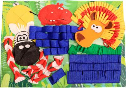 Нюхательный коврик для собак Африка New 50x70см