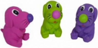 Игрушка для собак Грустная собачка, латекс, 8-9см