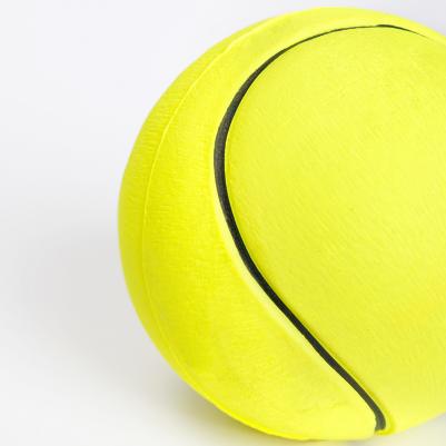 Игрушка резиновая для собак Мяч Неон, 7 см – фото 2