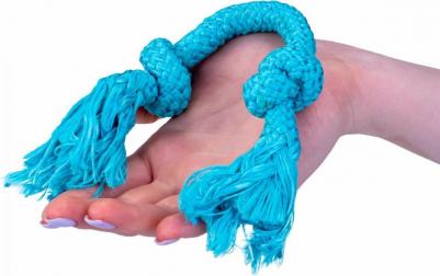 Dri-Tech Rope жевательный канат с ароматом арахиса (30 см., Голубой) – фото 2