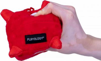 Puppy Sensory Ball сенсорный плюшевый мяч с ароматом говядины – фото 3