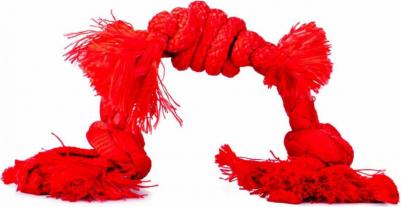 Puppy Sensory Rope сенсорный канат с ароматом говядины (Красный) – фото 3