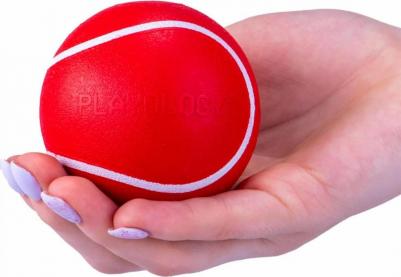 Squeaky Chew Ball жевательный мяч с пищалкой и с ароматом говядины – фото 3