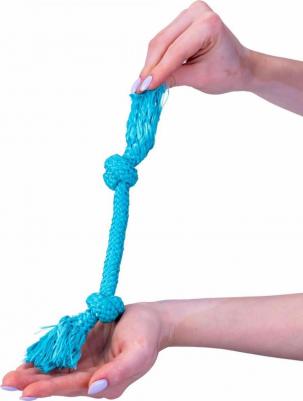 жевательный канат DRI-TECH ROPE для собак с ароматом арахиса, цвет голубой (L) – фото 2