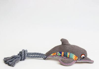 Игрушка для собак Дельфин, 45 см – фото 4