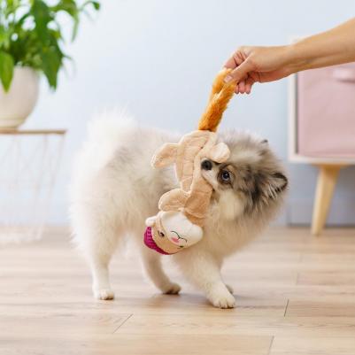 Игрушка для собак Кот в шапочке – фото 2