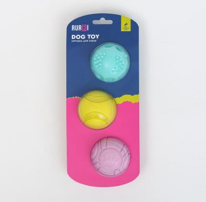 Игрушка для собак Набор мячиков 3 шт – фото 1
