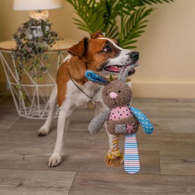 Игрушка для собак Зайчик, 32 см – фото 3