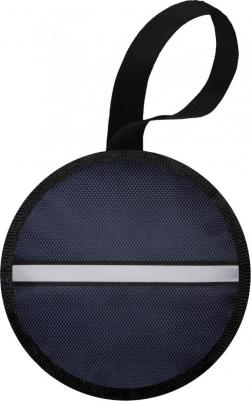 Игрушка для собак Дроп круг со светоотражающей полоской, синий