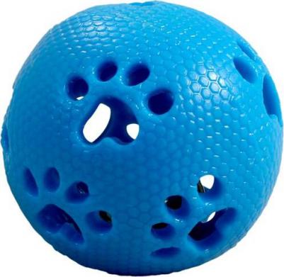 Игрушка для собак из термопластичной резины "Мяч-лапки", d70мм