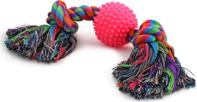 Игрушка для собак "Веревка, 2 узла и мяч", d65/310мм (12111011) – фото 2