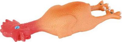3536 Игрушка для собак "Петух", латекс 23см