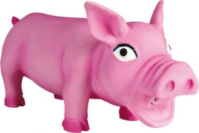 35491 Игрушка для собак "Свинка пищащая", латекс 23см – фото 2