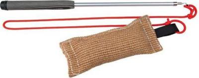 Апорт для собак Lure Rod, красный, коричневый, 23 см