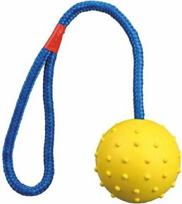 Игрушка для собак мяч на веревке 7 см 4011905033082 – фото 2