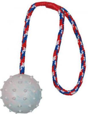 Игрушка для собак мяч на веревке 7 см 4011905033082 – фото 6