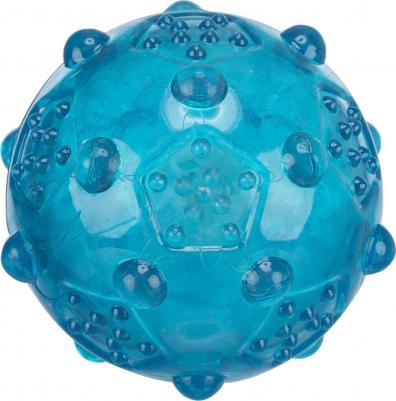 Игрушка-пищалка для собак Ball Мяч из резины, в ассортименте, 8 см – фото 1