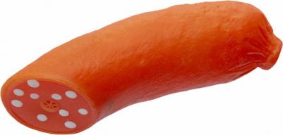 Игрушка для собак Сарделька, 12,5 см – фото 1