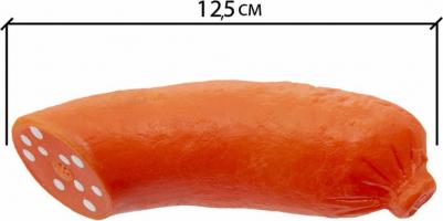 Игрушка для собак Сарделька, 12,5 см – фото 2