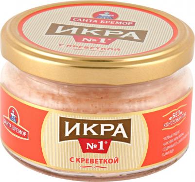 Икра с креветкой 180г