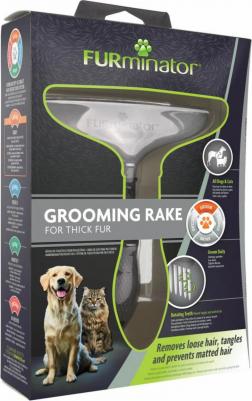 Rake гребень для собак, зубцы вращающиеся (18 мм) – фото 5