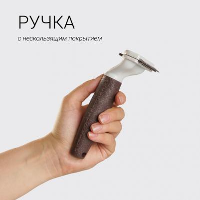Дешедер для шерсти кошек и собак, S, 15,5х5,5 см – фото 5