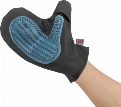 Рукавица массажная резина, текстиль – фото 2