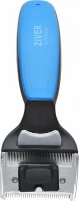 Инструмент для шерсти собак FurBrush ZIVER-501, двусторонний, черный, S, 4,45 см – фото 2