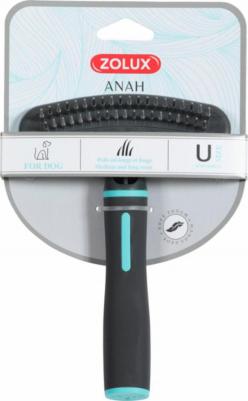 Расческа для собак ANAH грабли двухрядные, размер U – фото 2