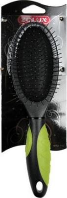 Щетка для собак нейлон, цвет зеленый, черный – фото 5