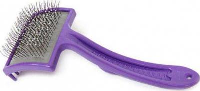 Пуходерка для собак пластмассовая большая – фото 6