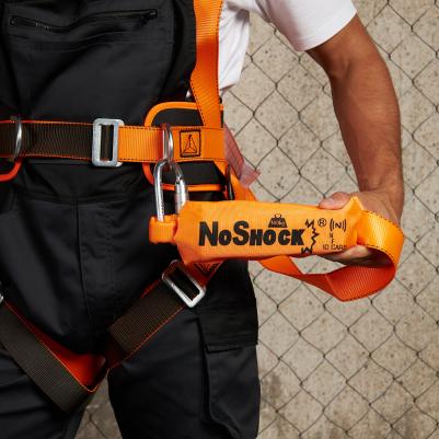 Строп страховочный AN203 ленточный с амортизатором 2 м оранжевый – фото 20