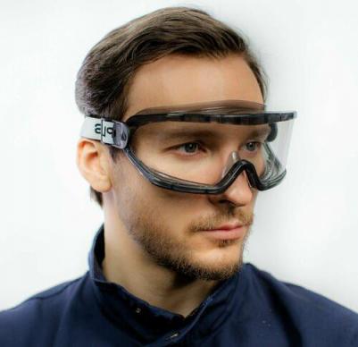 Закрытые защитные прозрачные очки GALERAS – фото 3