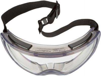 Очки закрытые универсальные прозрачные панорамного типа (очк 601) – фото 3