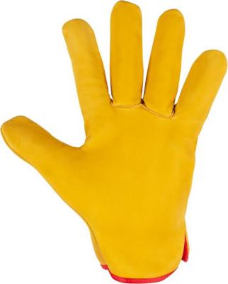 Перчатки мягкие, механические, рабочие, универсальные, кожаные / р-р 10; XL / "Миньон СА-04" – фото 2