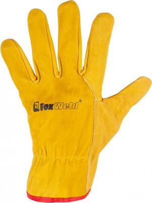 Перчатки мягкие, механические, рабочие, универсальные, кожаные / р-р 10; XL / "Миньон СА-04" – фото 3