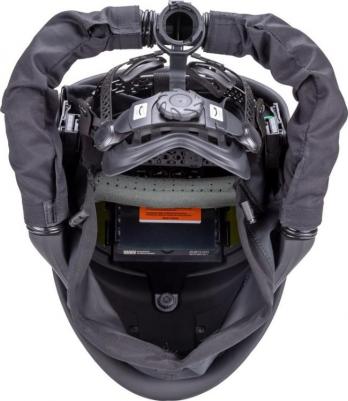 Сварочные маски Маска сварщика Guardian 8877, черная, ф-р 9990V, внутренняя регулировка, с турбоблоком Guardian Air – фото 4