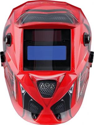 Маска сварщика хамелеон OPTIMA TEAM 9-13 RED – фото 9