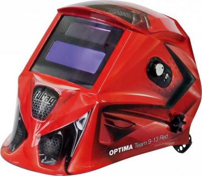 Маска сварщика хамелеон OPTIMA TEAM 9-13 RED – фото 17