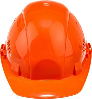 Защитная каска Lid, храповая регулировка, оранжевая GHL-21 – фото 4